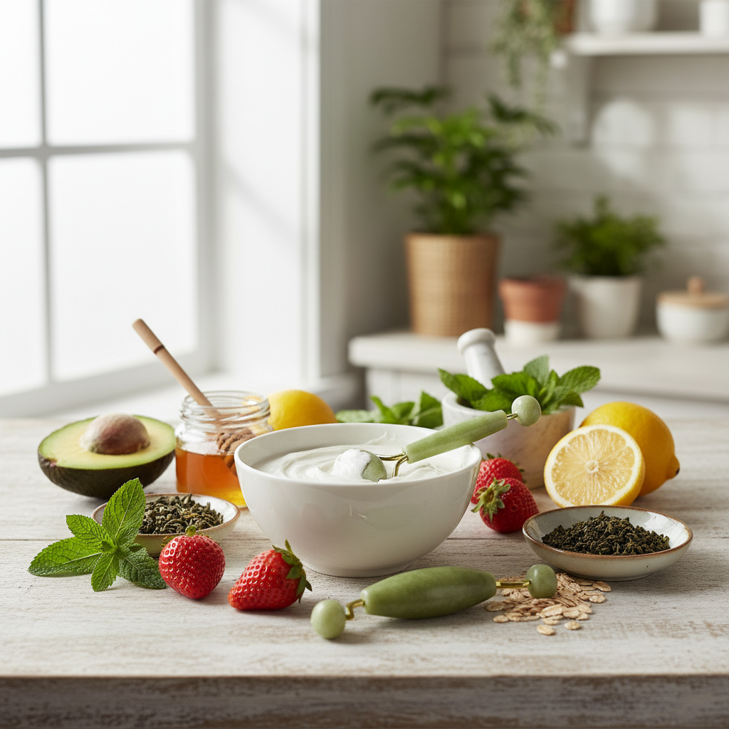 Натурални съставки за лице